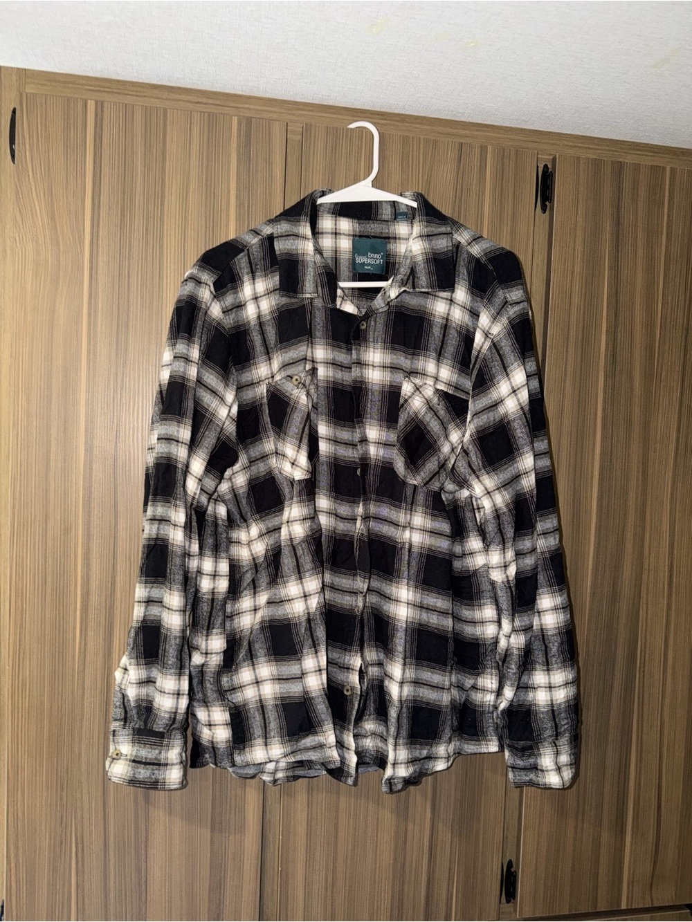 Sonoma Black & White Plaid Lightweight Shirt Jacket